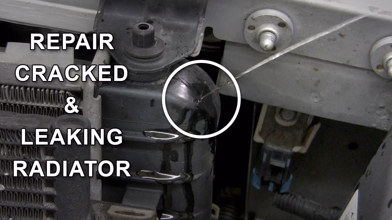 How do you fix a bad coolant leak in a car?