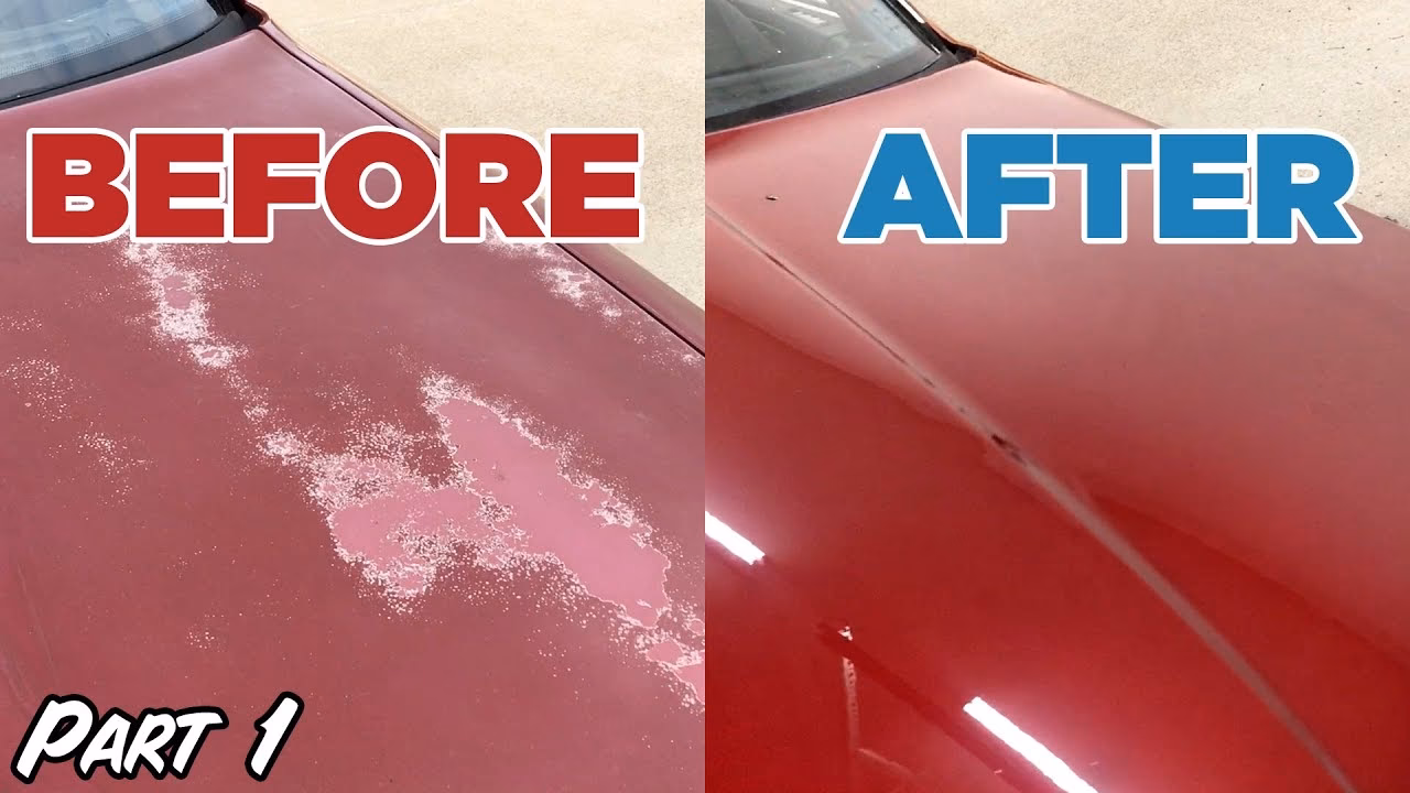 How does car paint repair work?