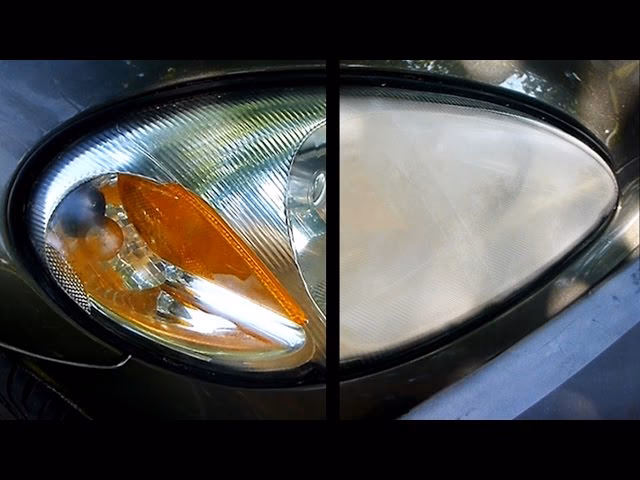 Can You restore faded plastic headlights?