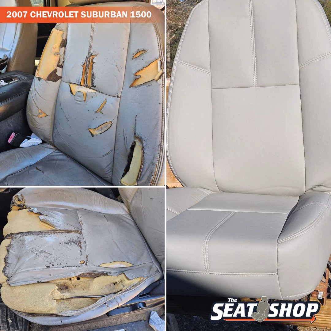 Can you repair leather car seats yourself?