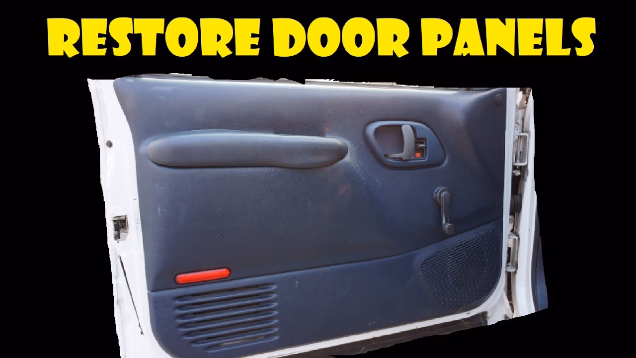 What makes replacing door panels easier?