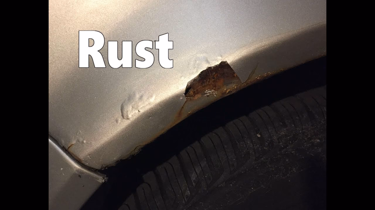 How do you fix a rusted car body?