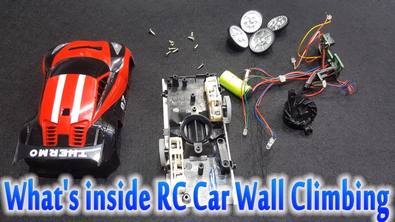 How do you keep a wall climbing car from falling off?