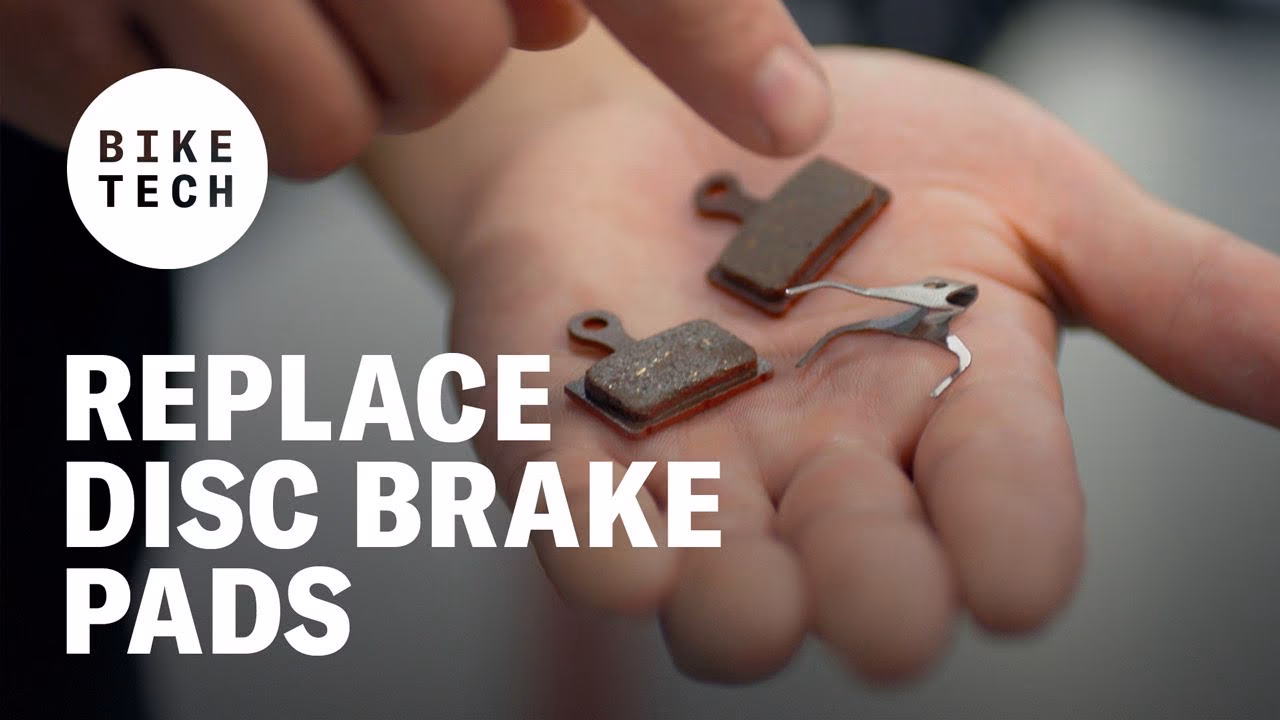 What should I consider when replacing disc brake pads?