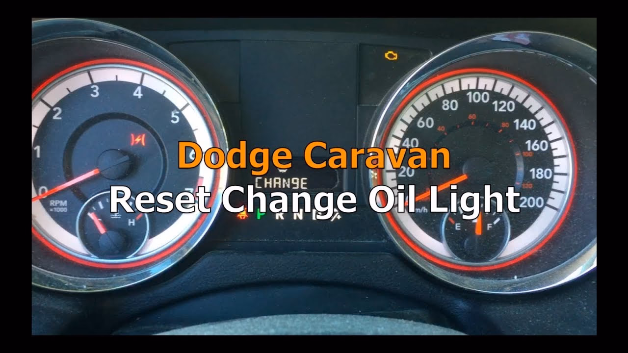 Does the Dodge Grand Caravan have an oil change reminder?