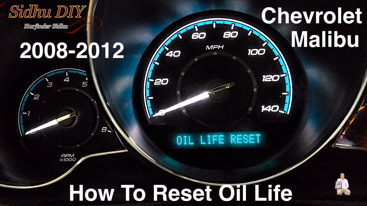How do I change the oil in my 2016 Chevrolet Malibu?