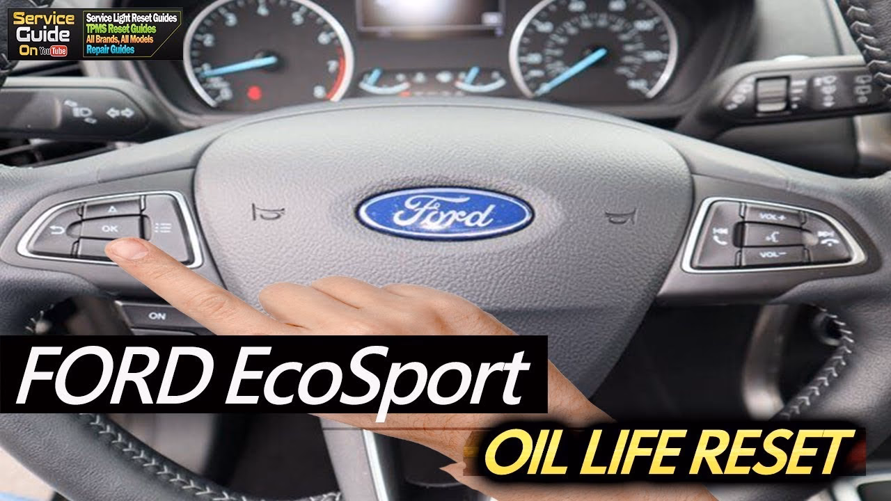 How do you reset oil light Ford Explorer Sport Trac?