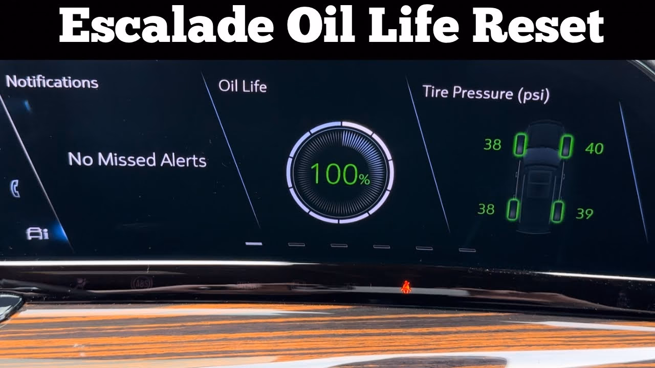 How do I Reset my Car's oil gauge?