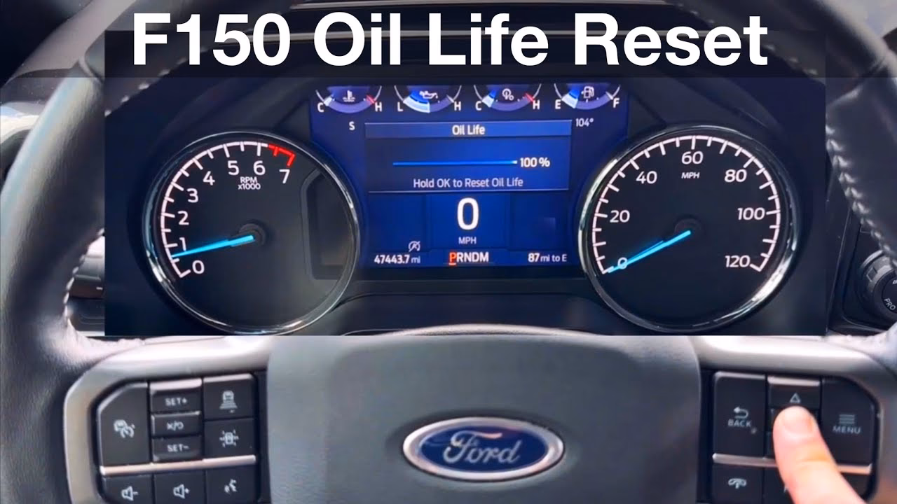 How do I view my oil life service reminders?
