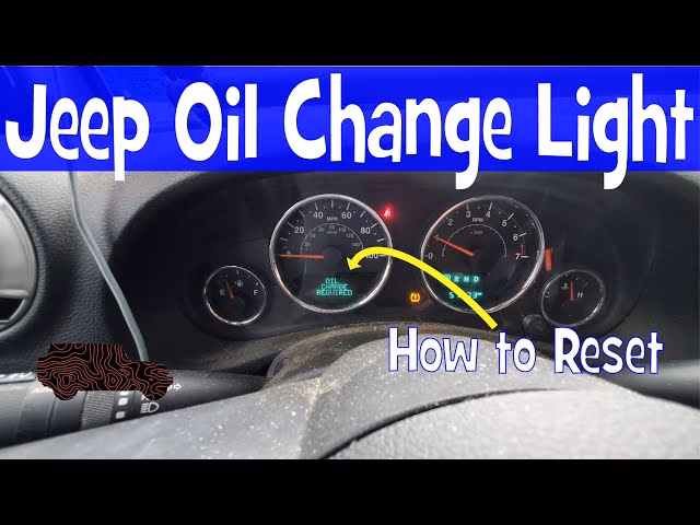 How do I Reset my Jeep Wrangler oil change indicator?
