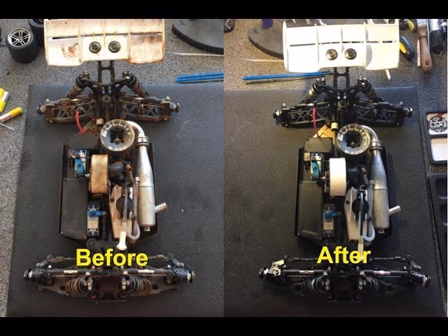 How do I tune a nitro engine for RC cars?