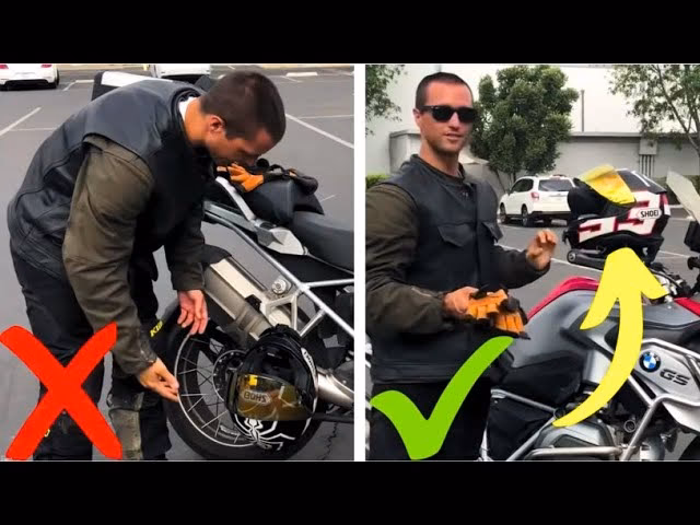 How do motorcycle headlights work?