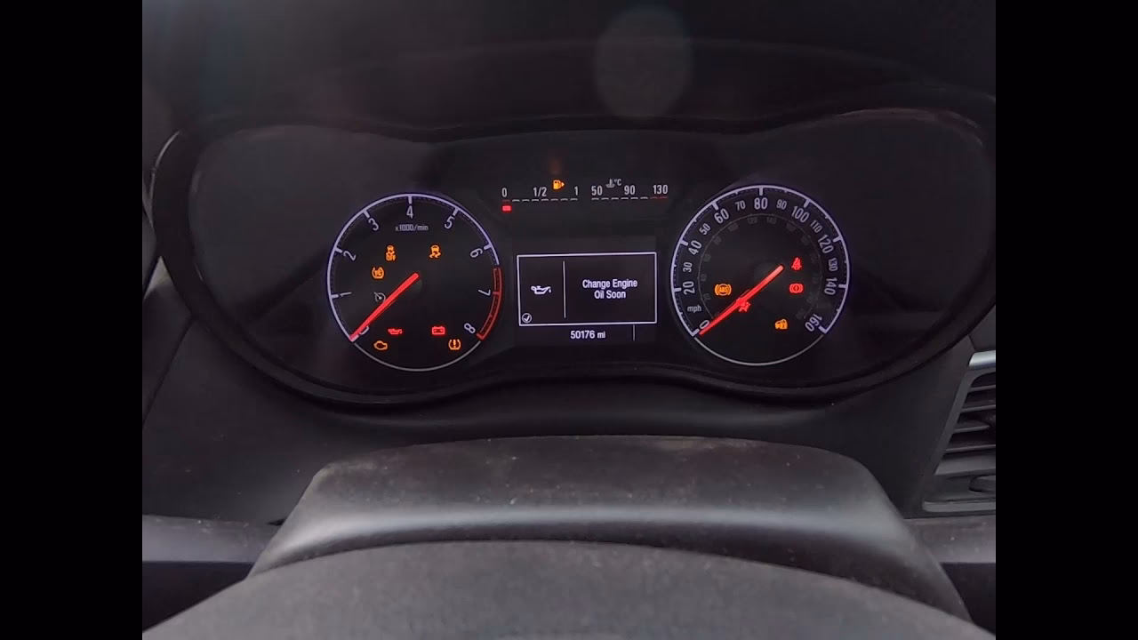 How do I Reset my Vauxhall Zafira service light?