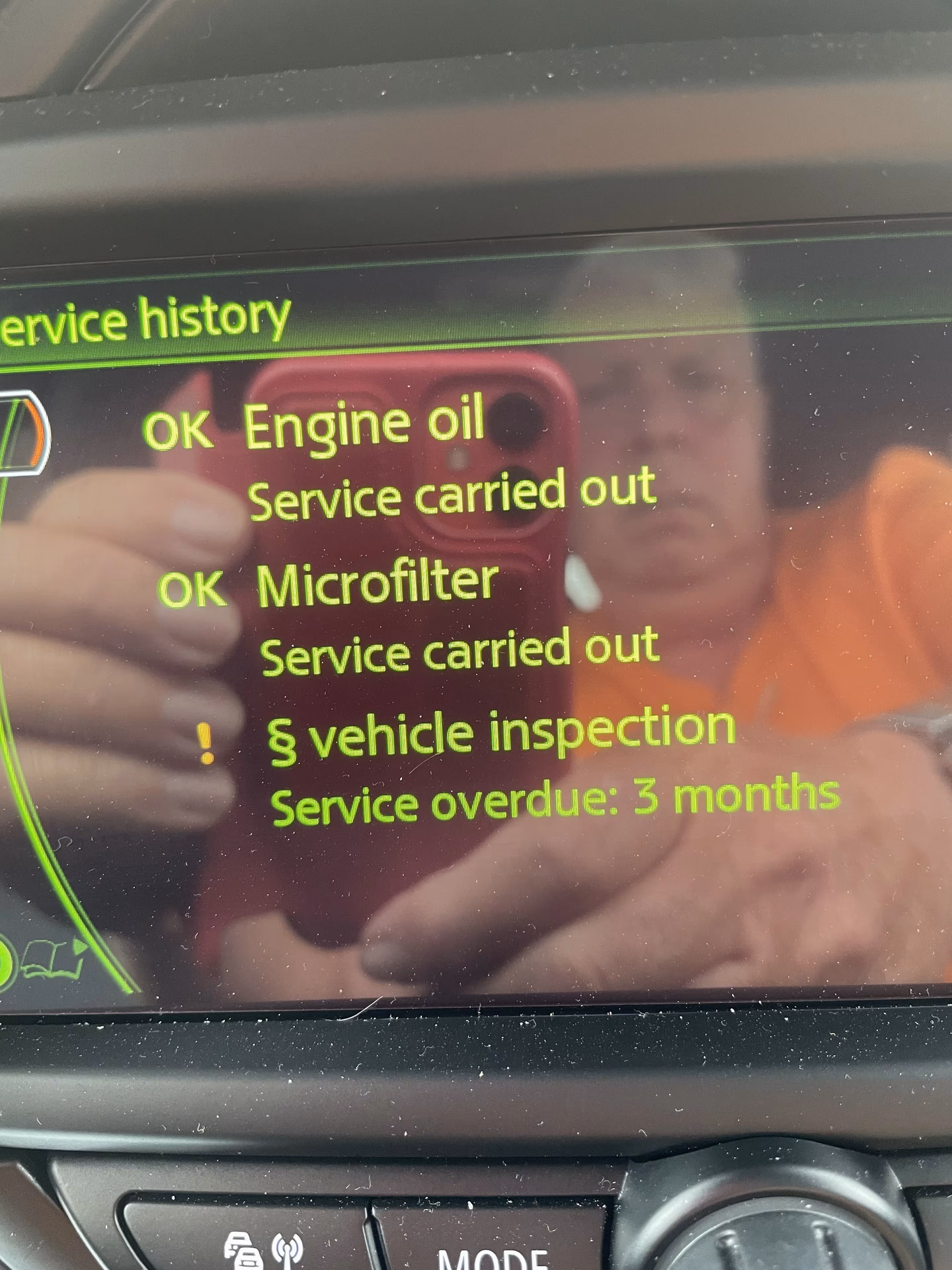 Does my Mini have a service history?
