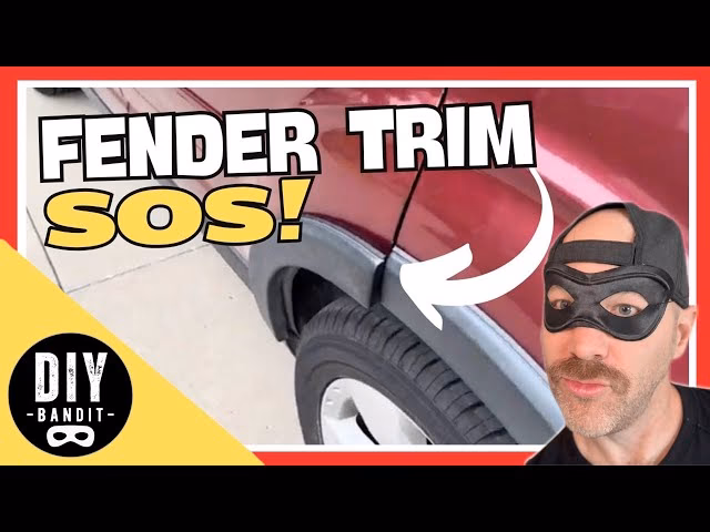 Can plastic trim be repaired?