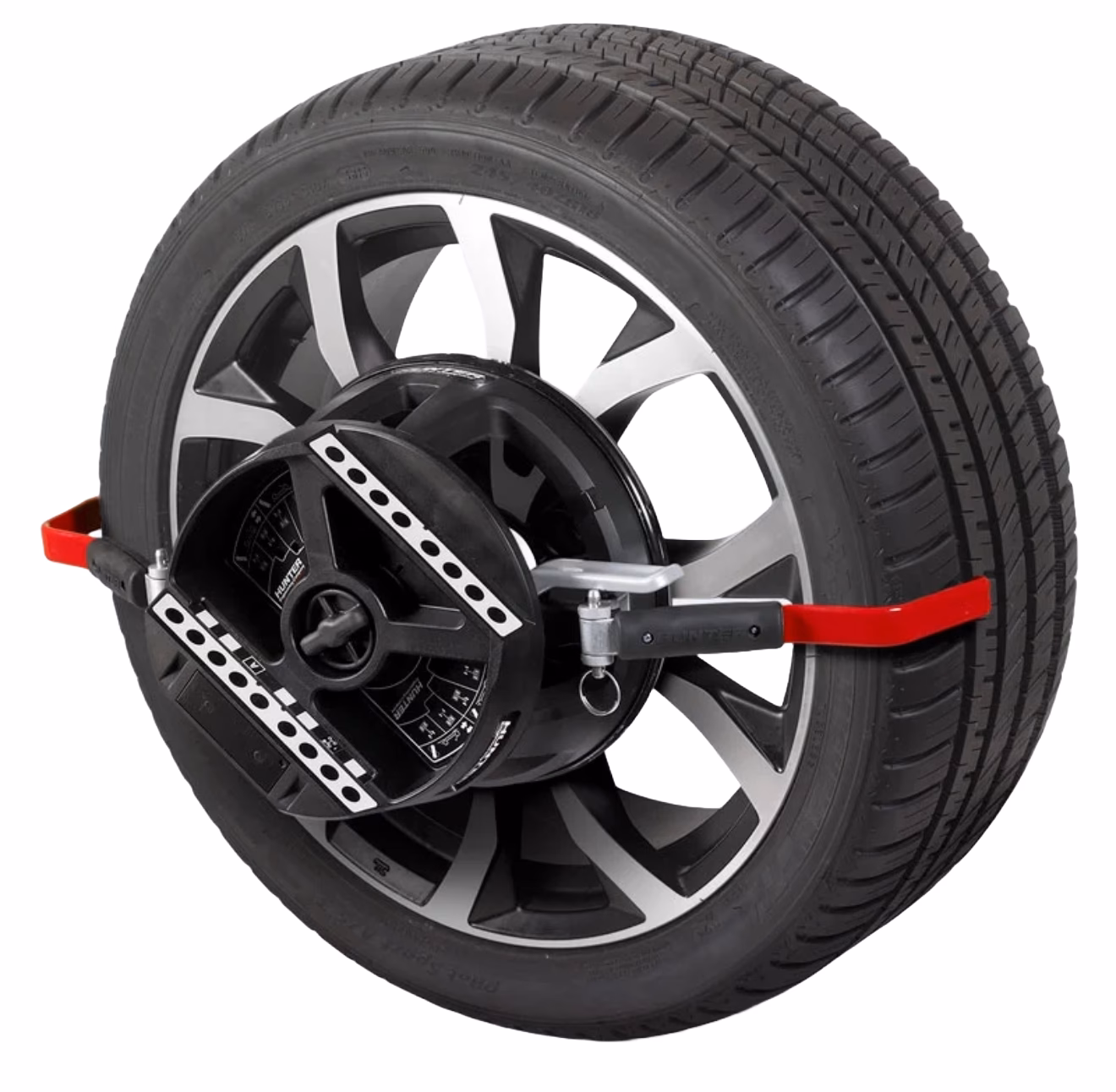 What is hunters Hawkeye elite® wheel alignment machine?