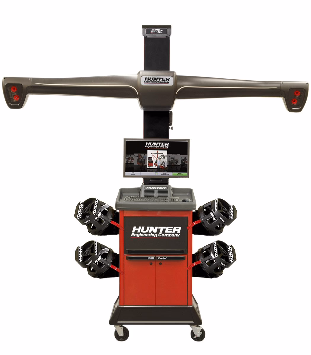 What is a Hawkeye eliteĀ® wheel alignment machine?