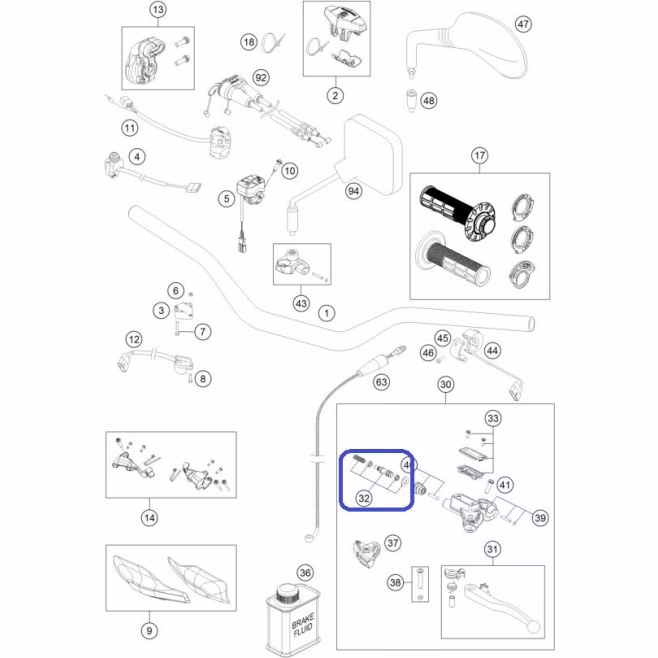 Does Husqvarna TE250 have a service manual?