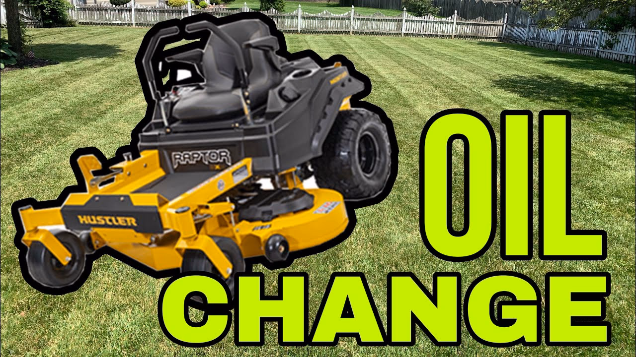 What engine oil do you use in a hustler Raptor?