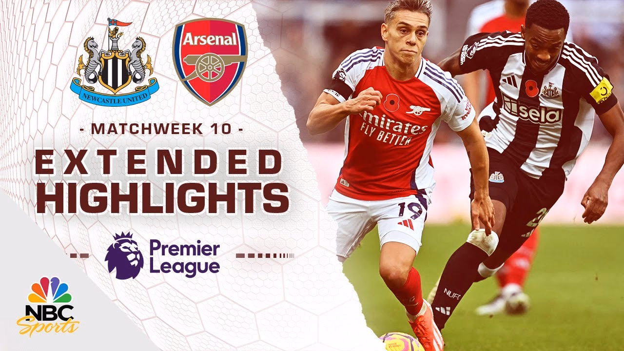 Where do Arsenal & Newcastle X match highlights come from?