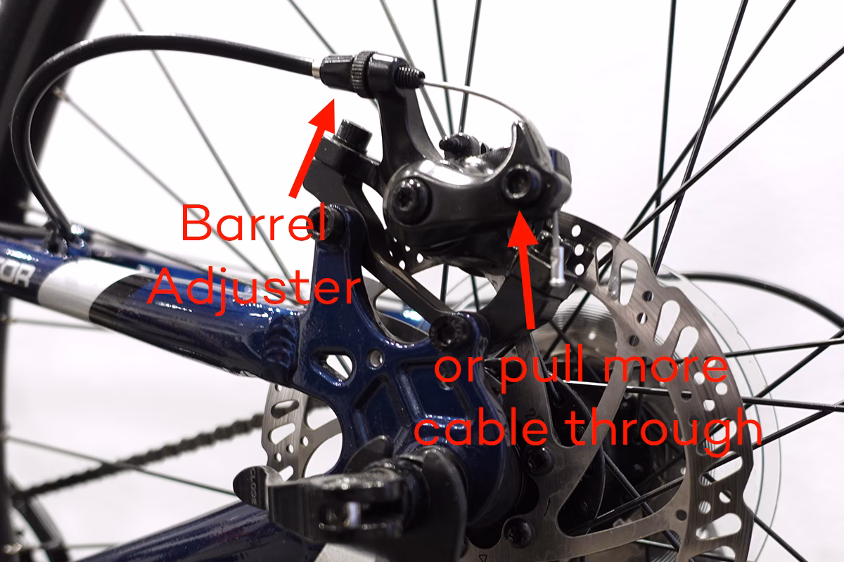 Why is my hydraulic brake not opening back after use?