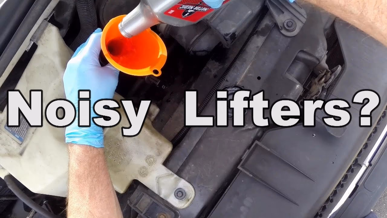 Does thicker oil fix noisy lifters?