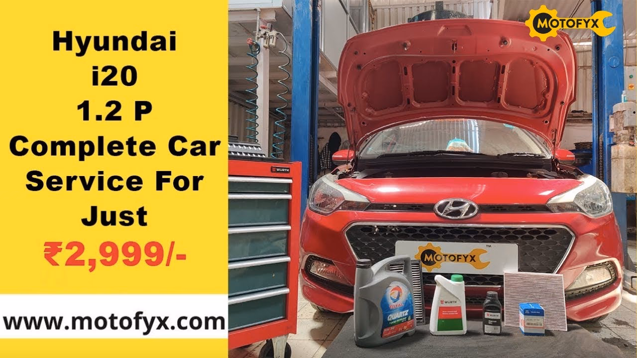How much is Hyundai i20 service cost in 2023?