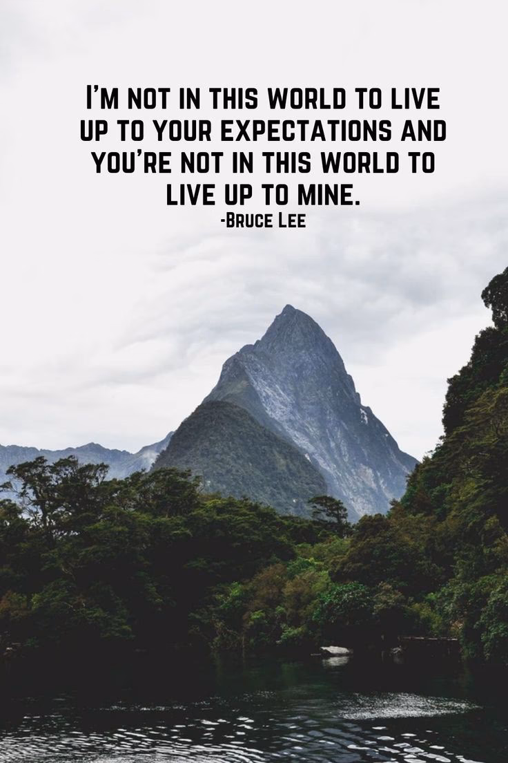 What does I hope I can raise to your expectations mean?