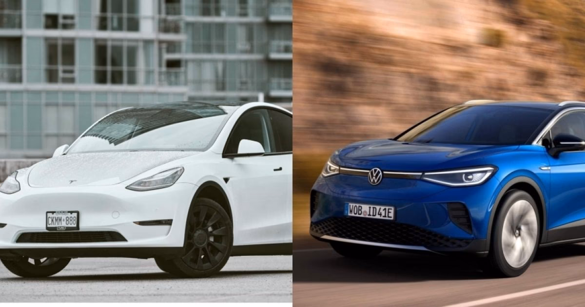 Are Tesla Model Y & Volkswagen ID4 a green SUV?