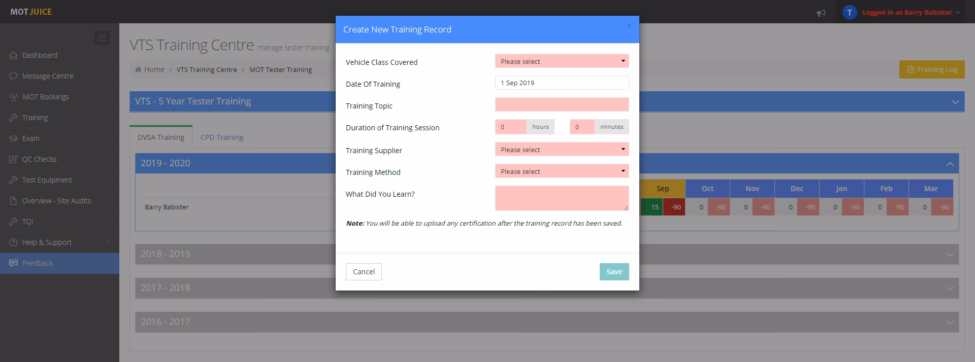 What types of training does IMI offer?