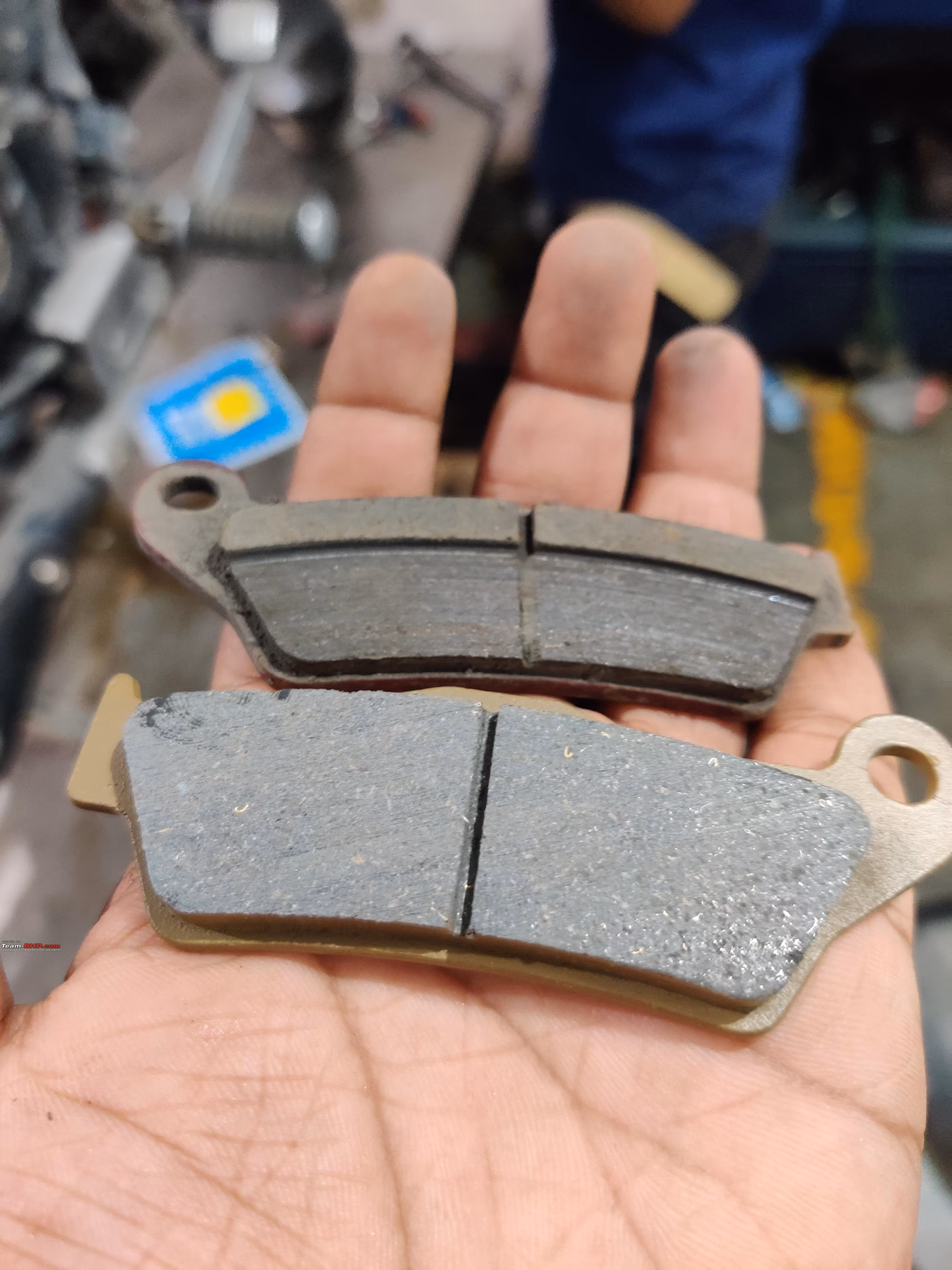Are motorcycle brake pads superfluous?