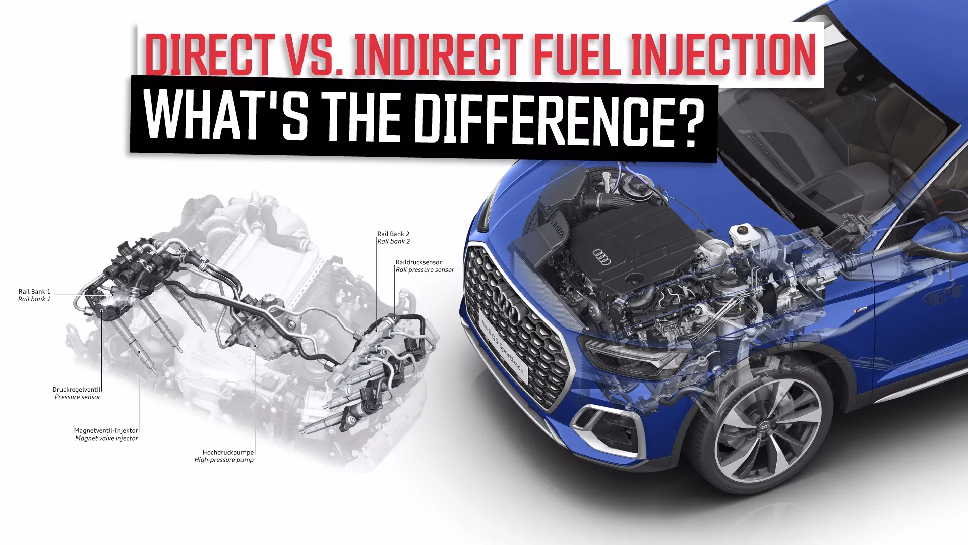 What is indirect fuel injection?
