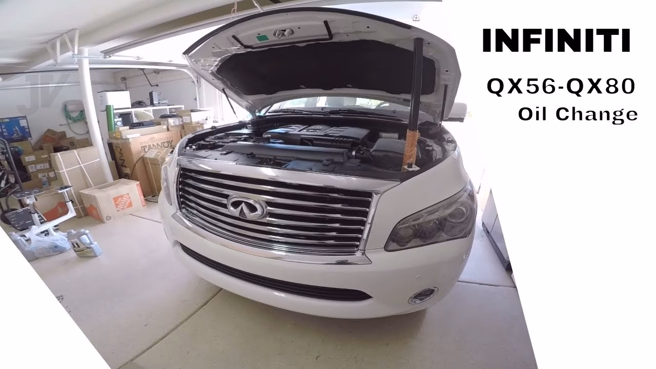 How often should I Change my Infiniti QX80 oil?