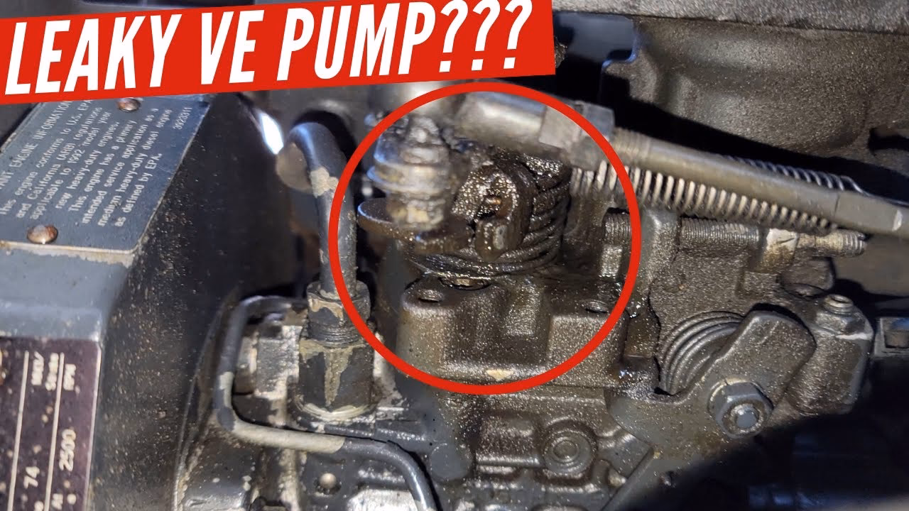 Why is my injector pump leaking?