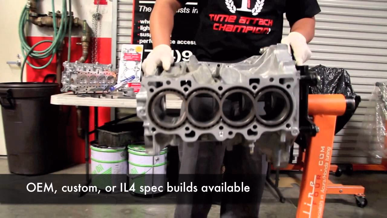 What is an inline 4 cylinder engine?