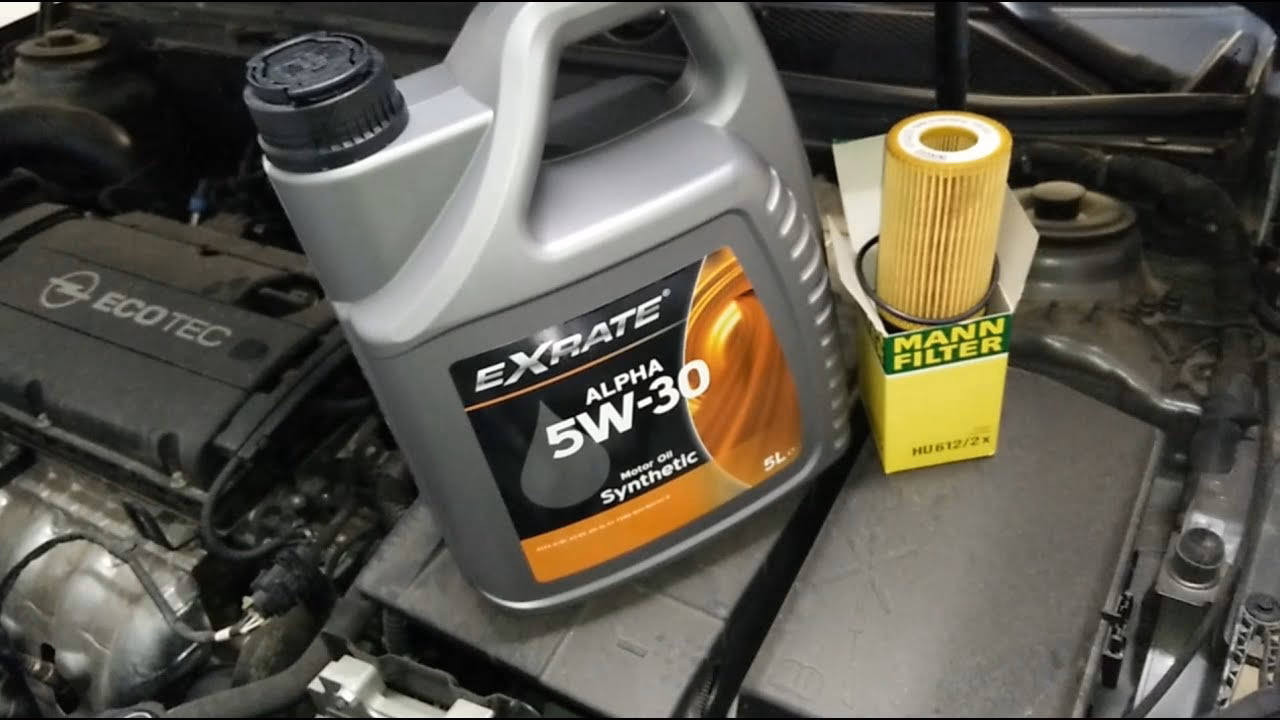 How to change oil on Opel Insignia 1.8 (140 hp) Ecotec 2009?