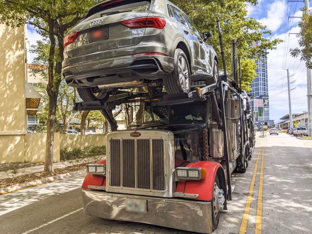 How does international vehicle shipping work?