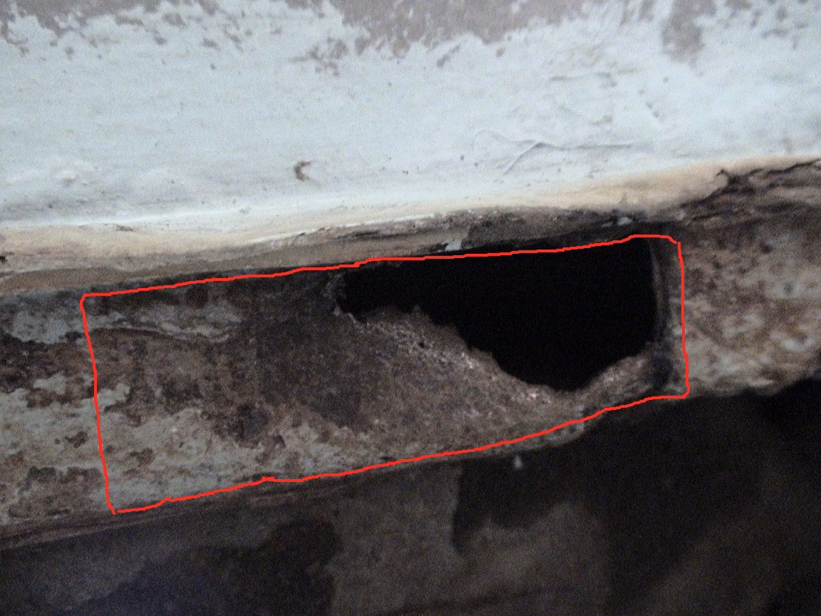 What is a hole in structure?