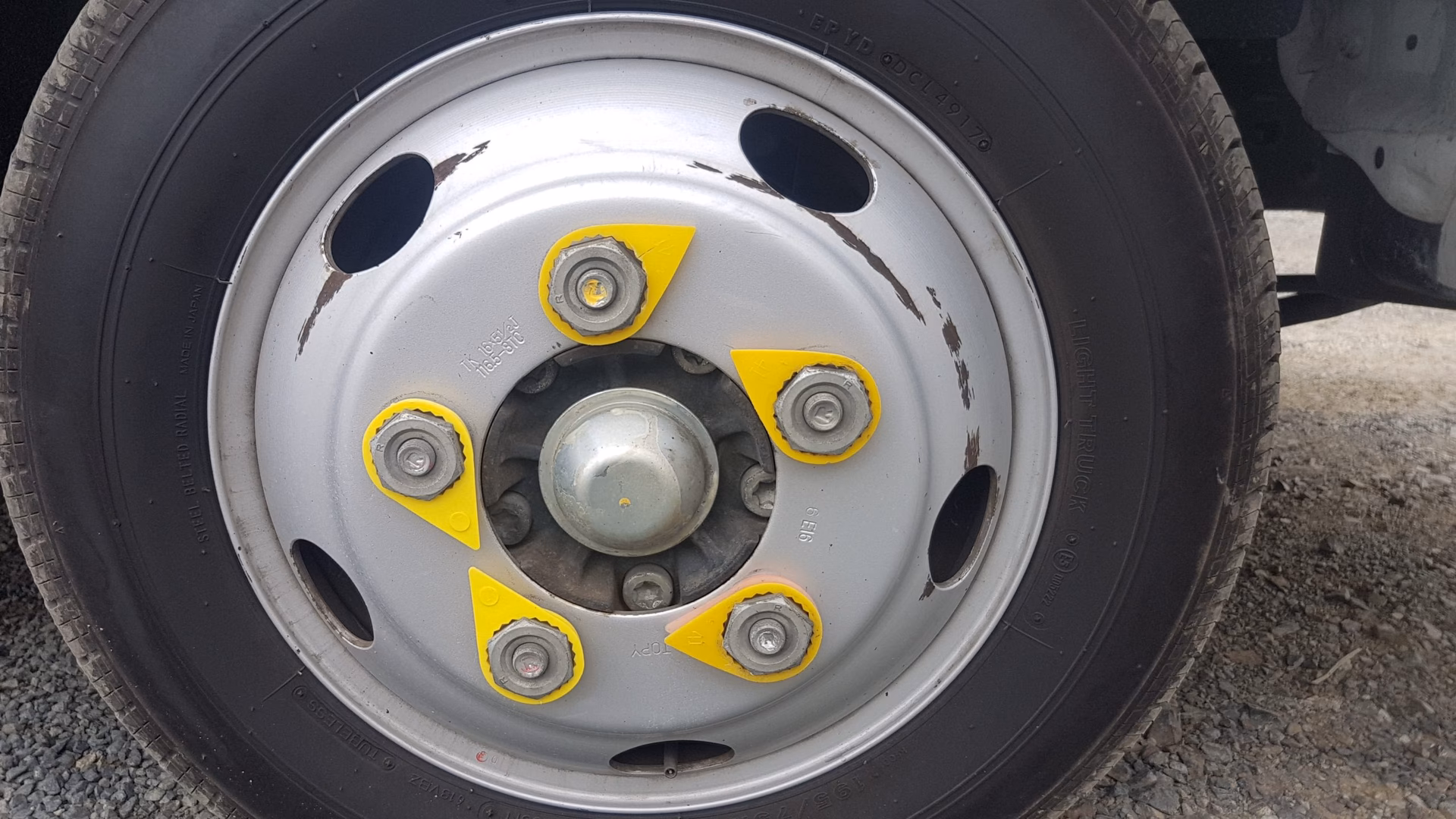 Can a wheel nut test fail a HGV test?