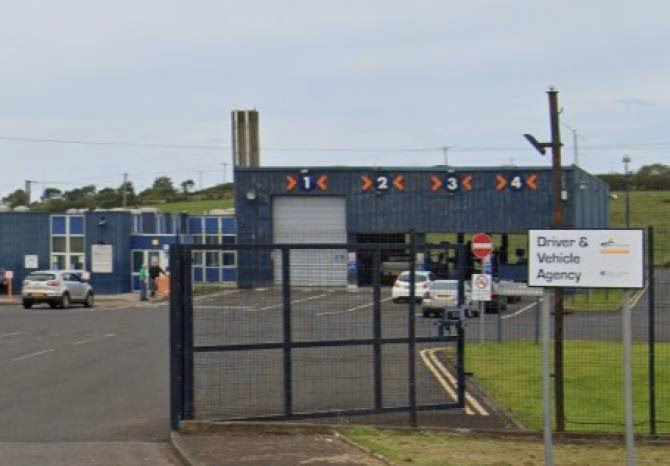 Where is Coleraine town centre?