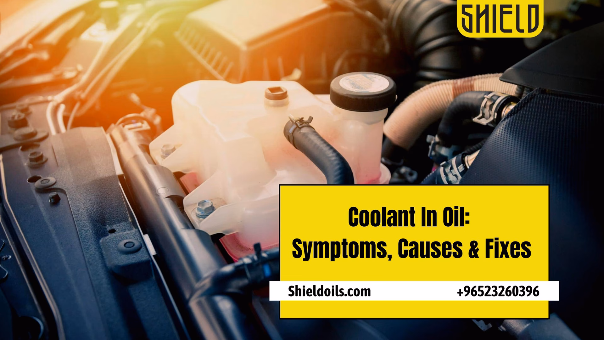 What happens if coolant enters Oil?