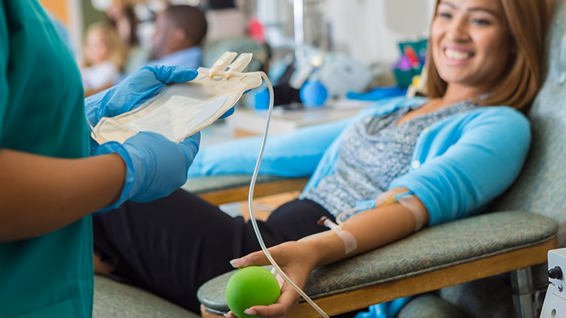 Why do people donate blood?
