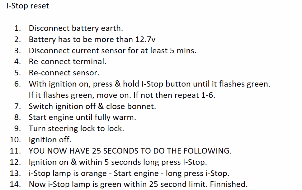 Why is my Mazda i-stop off light flashing?