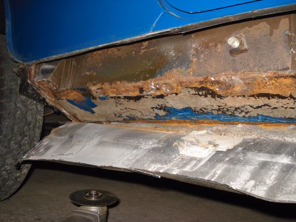 Should a sill be welded before a MOT?