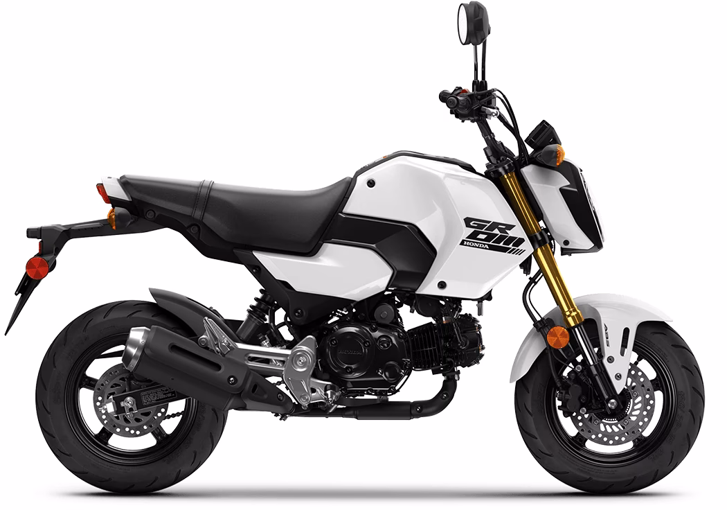 Is the Honda Grom a single cylinder bike?