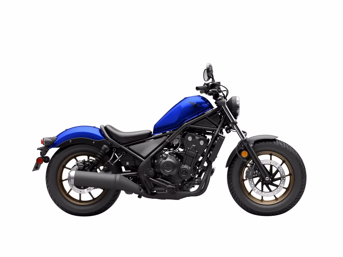 How many gears does a Honda Rebel 500 have?