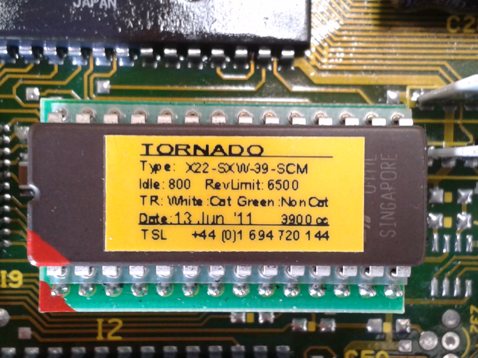 What is a tornado gems chip set?