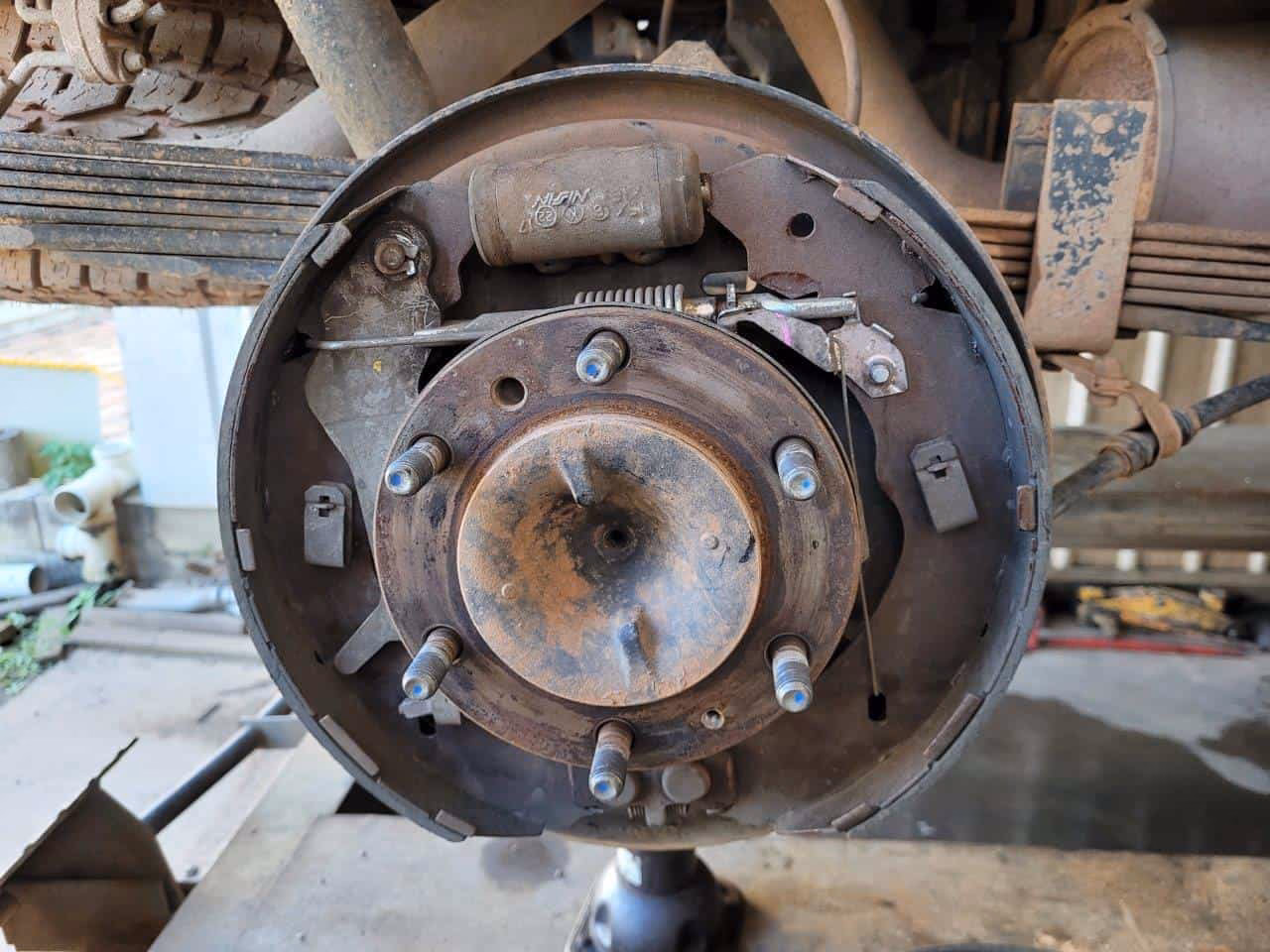 Why is my Isuzu D-Max braking noise?