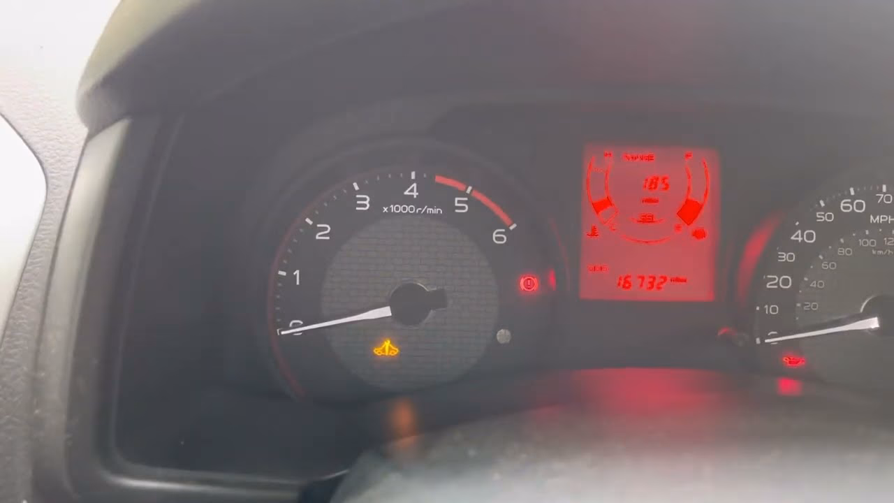 How to reset oil light on Isuzu D Max?