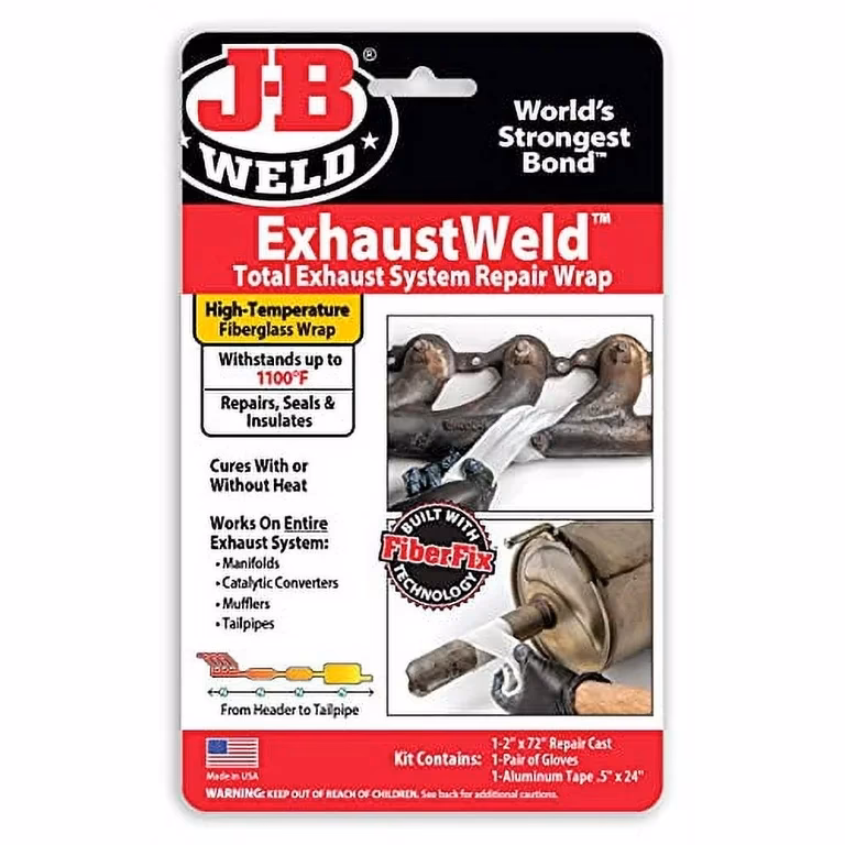 Can you use J-B Weld on a muffler?